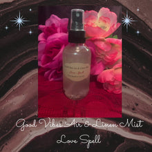 Load and play video in Gallery viewer, Good Vibes Air &amp; Linen Mists: Love Spell
